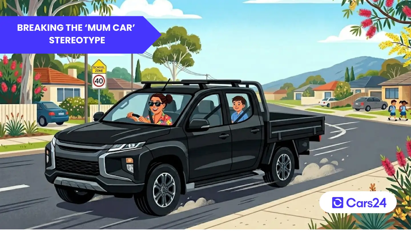 mom car stereotype