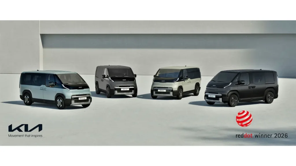 Kia EV4 bags top Red Dot honour
