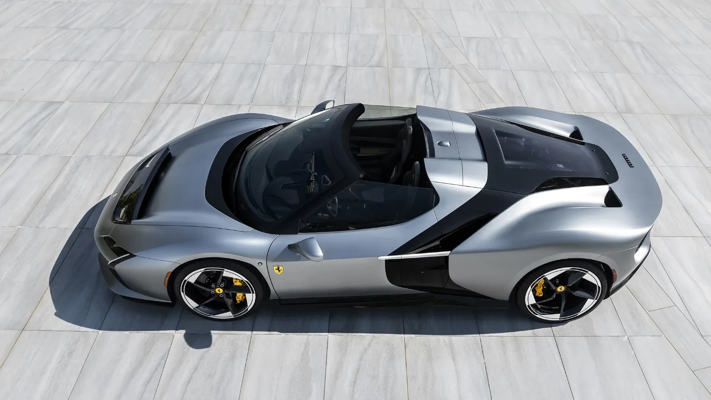 Ferrari HC25 top view side