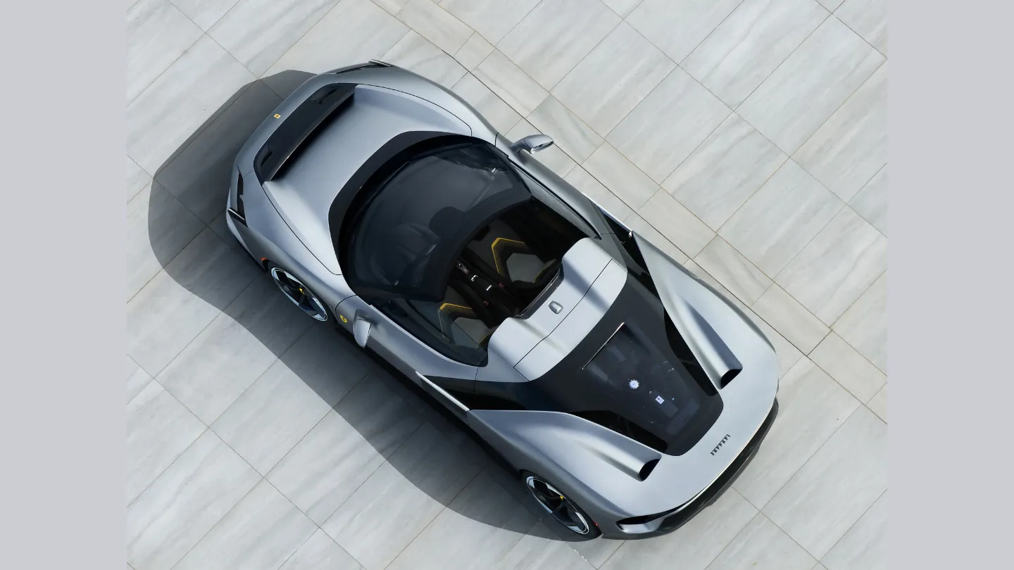 Ferrari HC25 top view