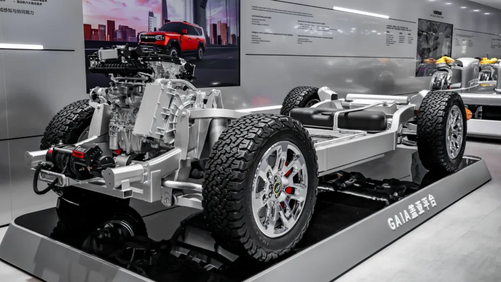 GAIA platform showcased at Beijing Auto Show 2026