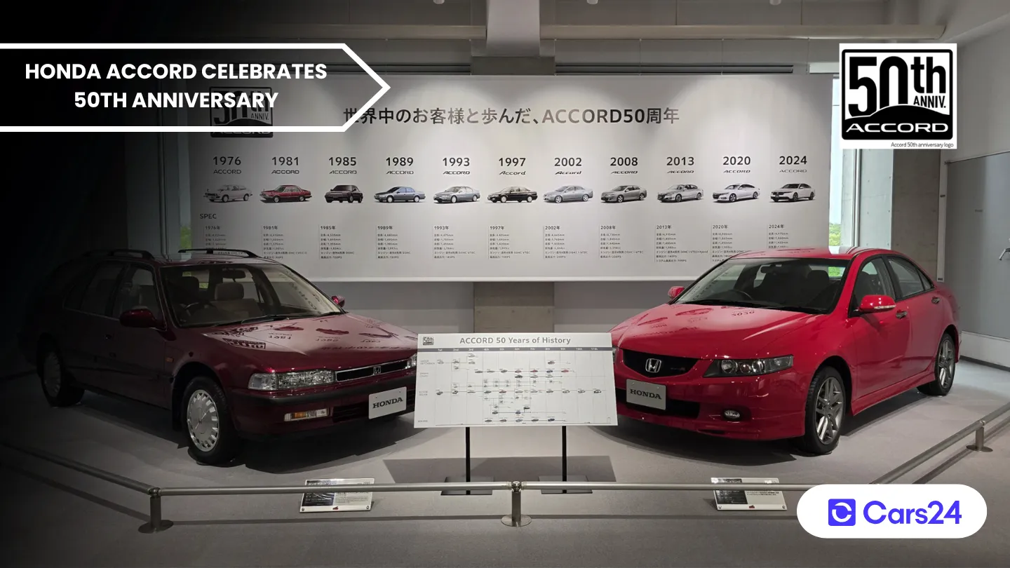 Honda Accord celebrates 50th global anniversary