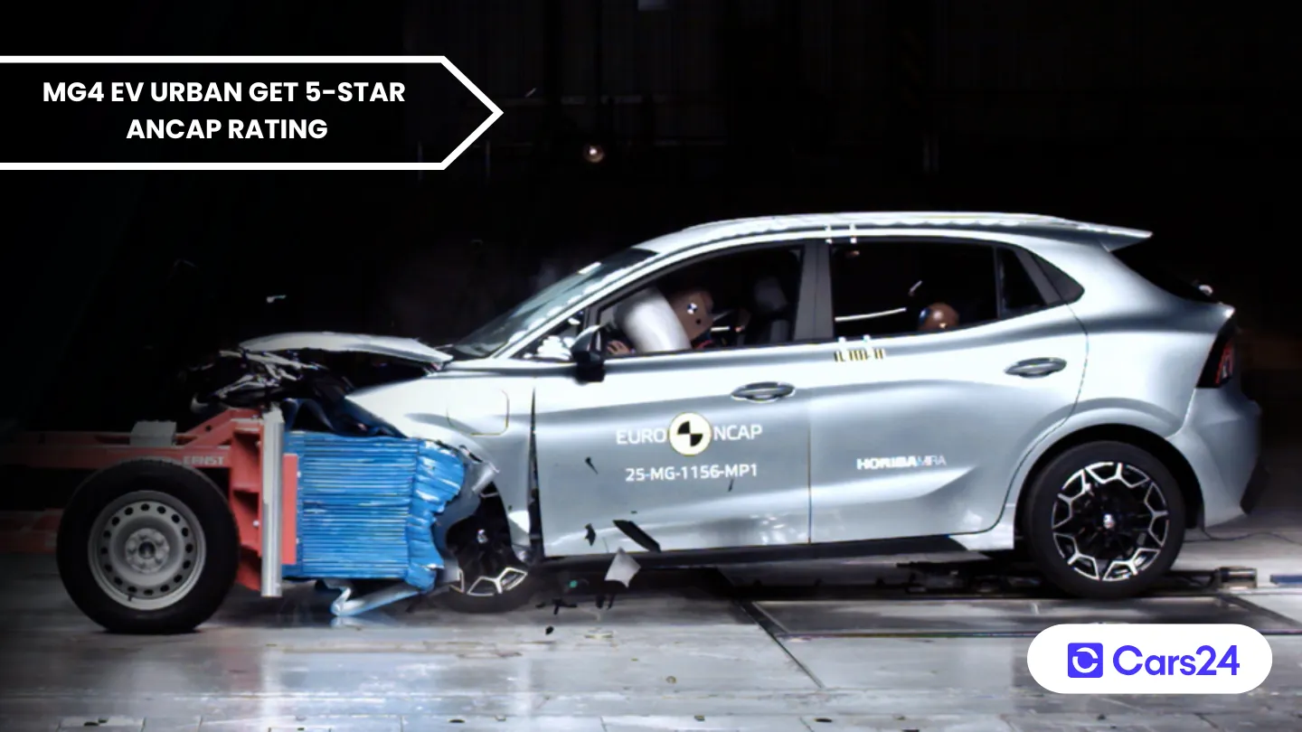 MG4 EV Urban get five star ANCAP rating