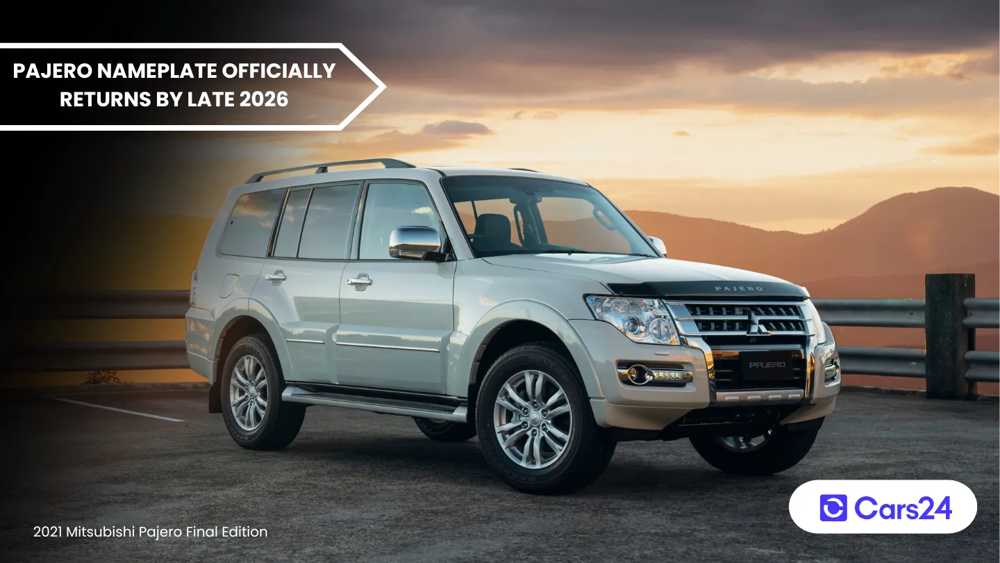 Mitsubishi Pajero officially returns Down Under by late 2026 banner photo