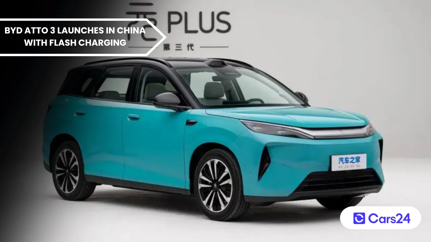 New BYD Atto 3 launches in China with 5-minute flash charging