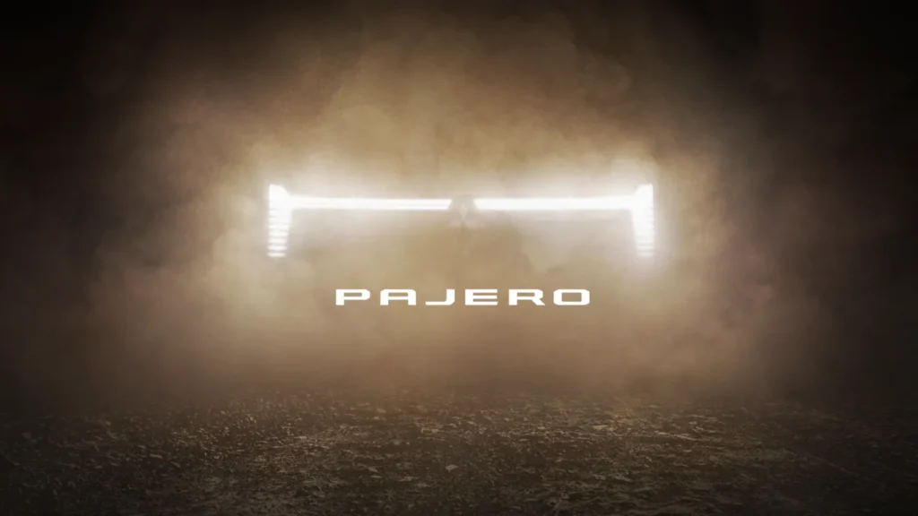 Official mitsubishi pajero confirmation for australia