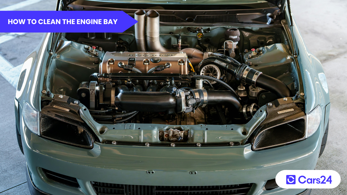 how to clean engine bay