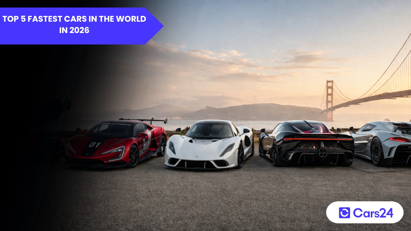Top 5 fastest cars in the world in 2026