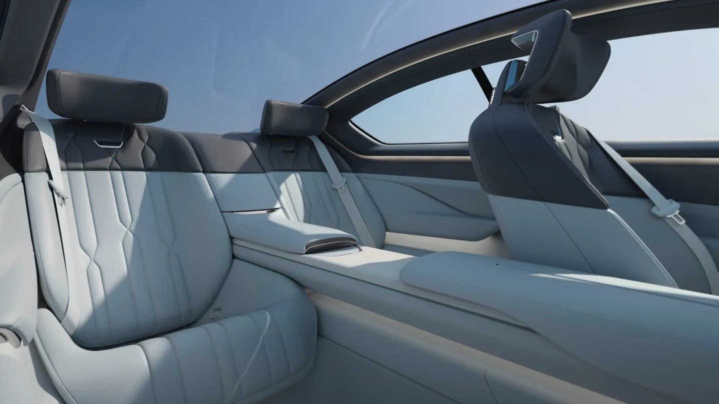 Vision BMW Alpina Concept interior dual tone seats