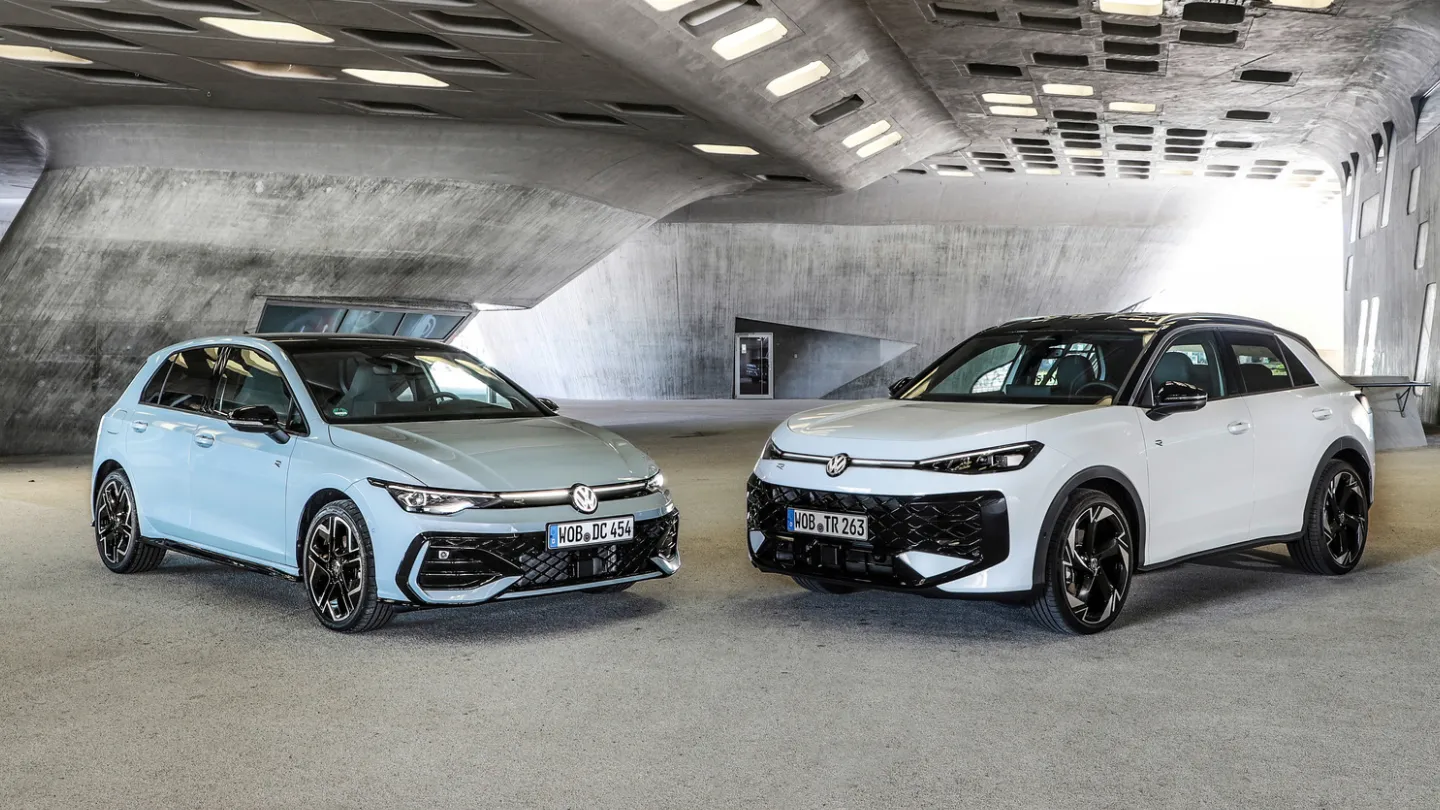 Volkswagen Golf and T-Roc