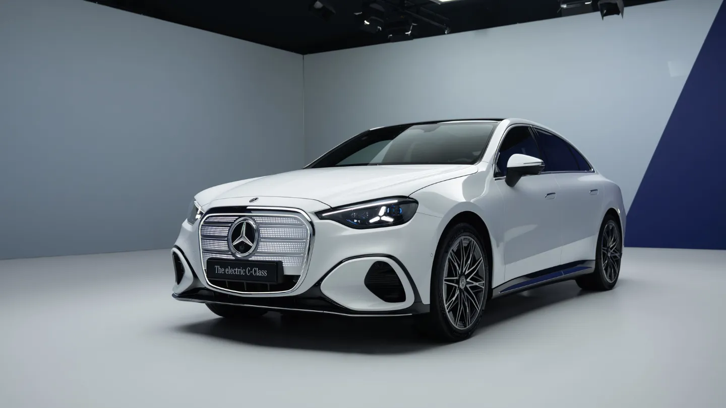 all electric 2026 Mercedes Benz C Class