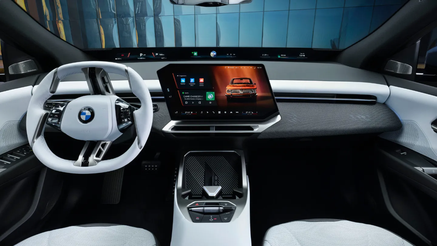 2026 BMW iX3 40 interior cockpit european trim
