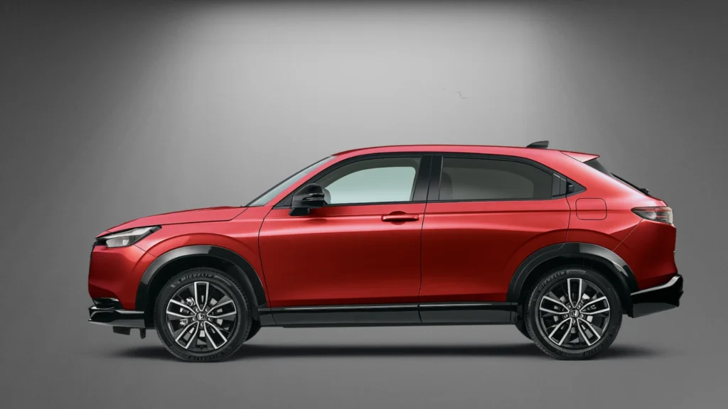 2026 Honda HR V e HEV RS SUV side view