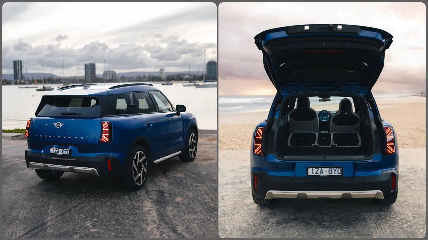 2026 MINI Countryman rear view boot open