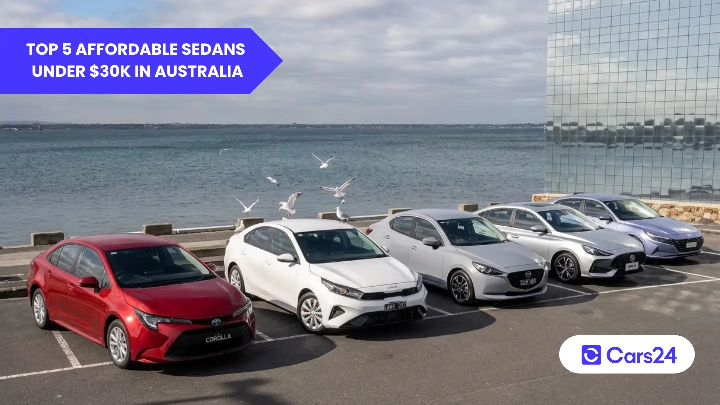 5 best affordable sedans under $30k in Australia