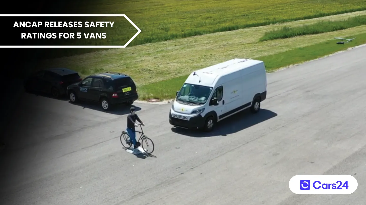 ANCAP releases safety ratings for five commercial vans banner photo