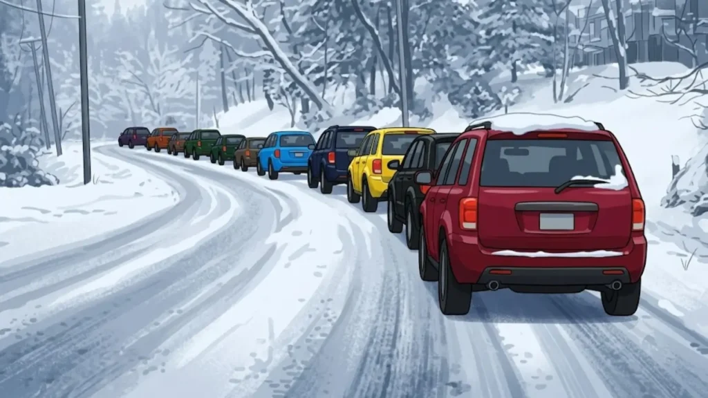warm up your car before driving in winter