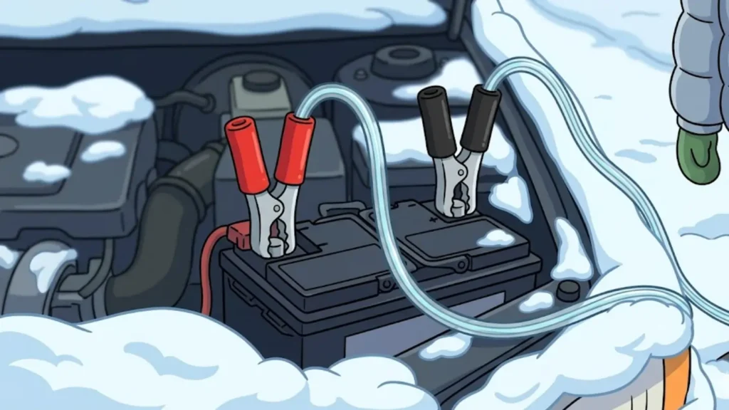 Why do car batteries fail more often in winters?