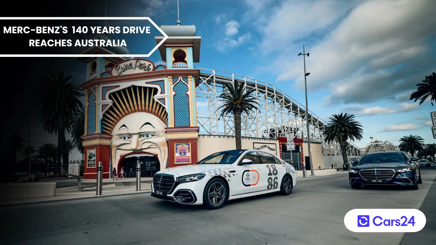 Mercedes-Benz's global anniversary convoy