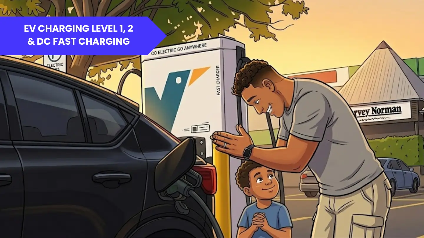 EV charging levels