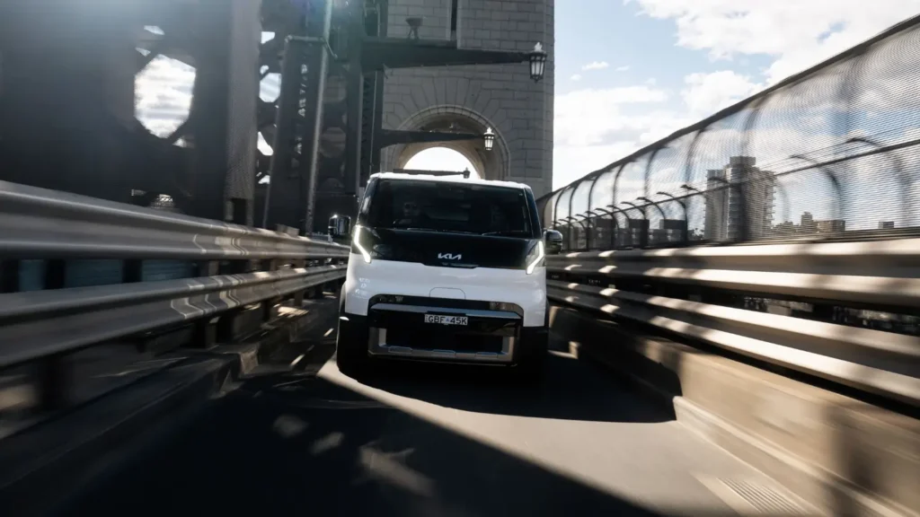 kia pv5 cargo australia