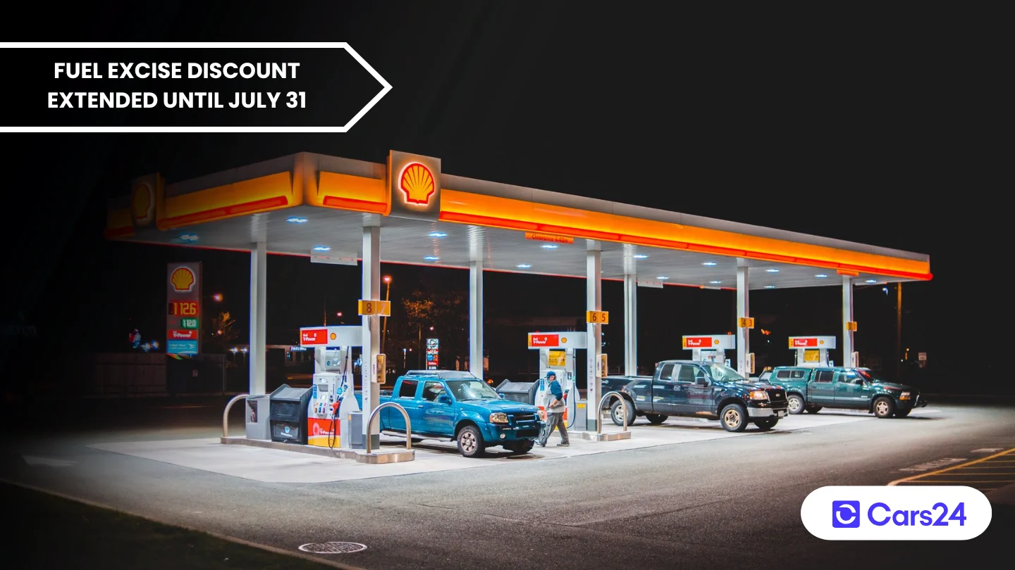 Fuel excise discount extended until July 31 banner photo