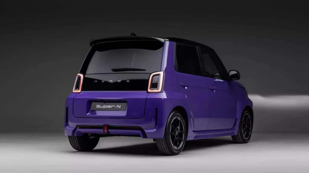 Honda Super n ev rear view
