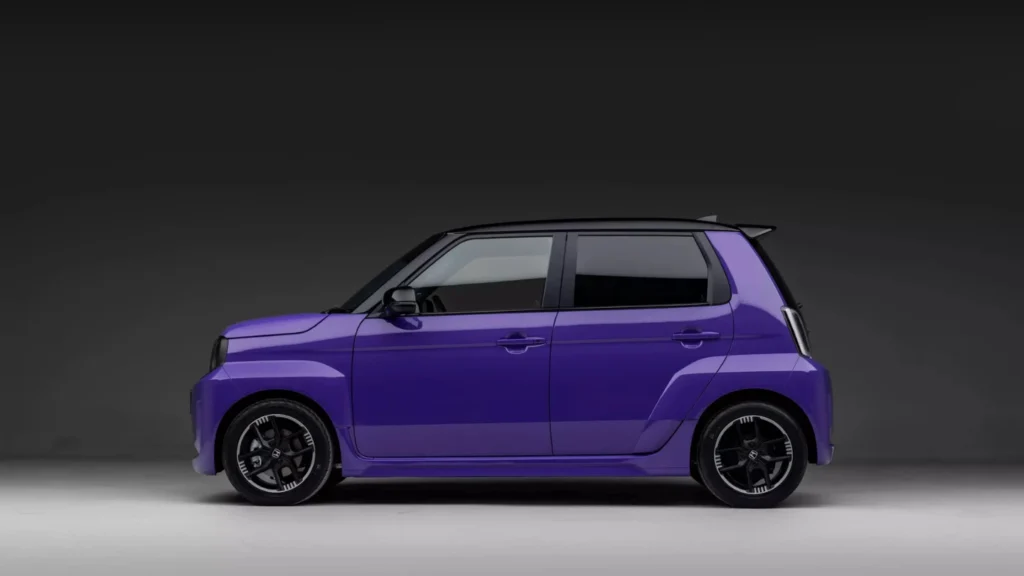 Honda super n ev side view