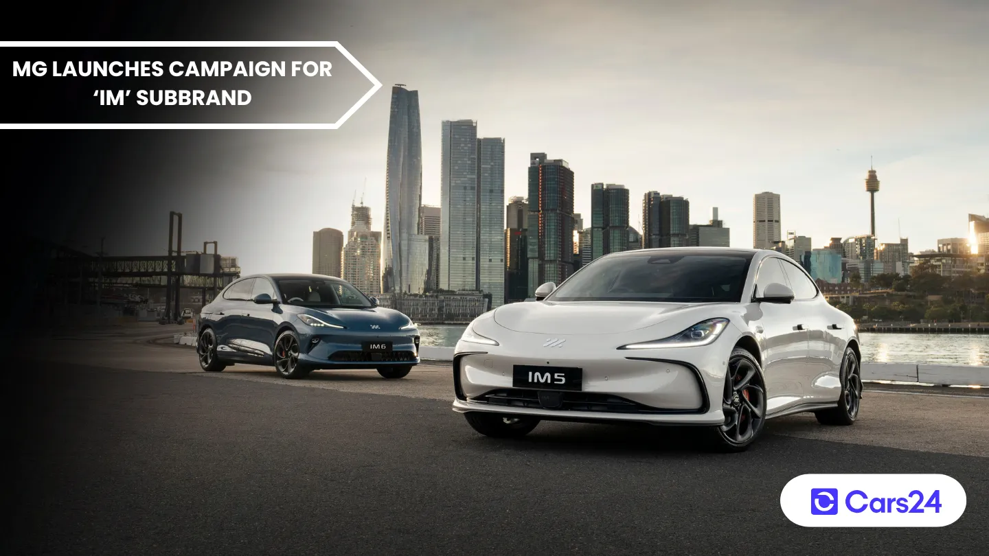 MG Australia launches brand campaign for its EV IM subbrand banner photo