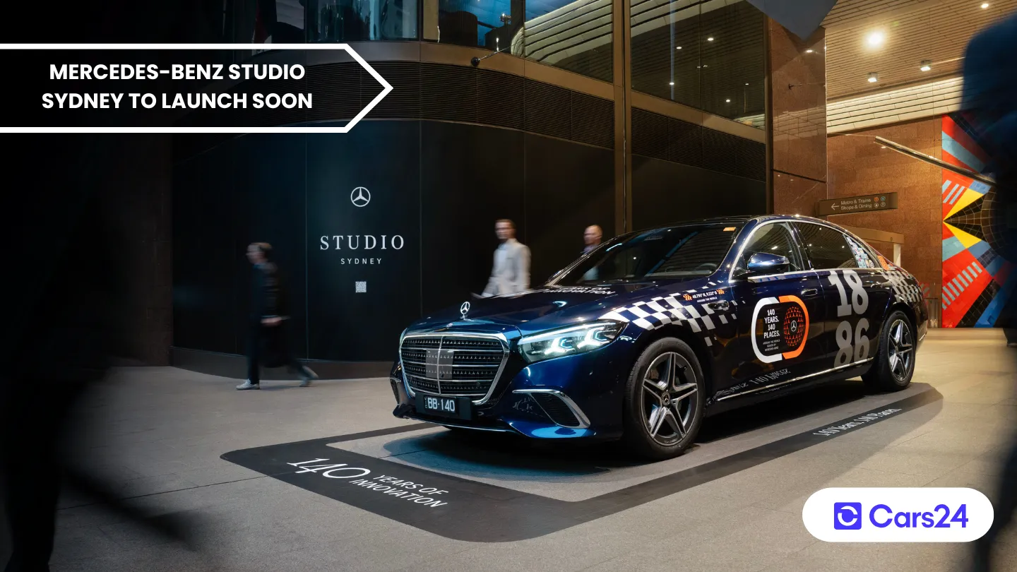 Mercedes Benz Studio Sydney to launch soon banner photo