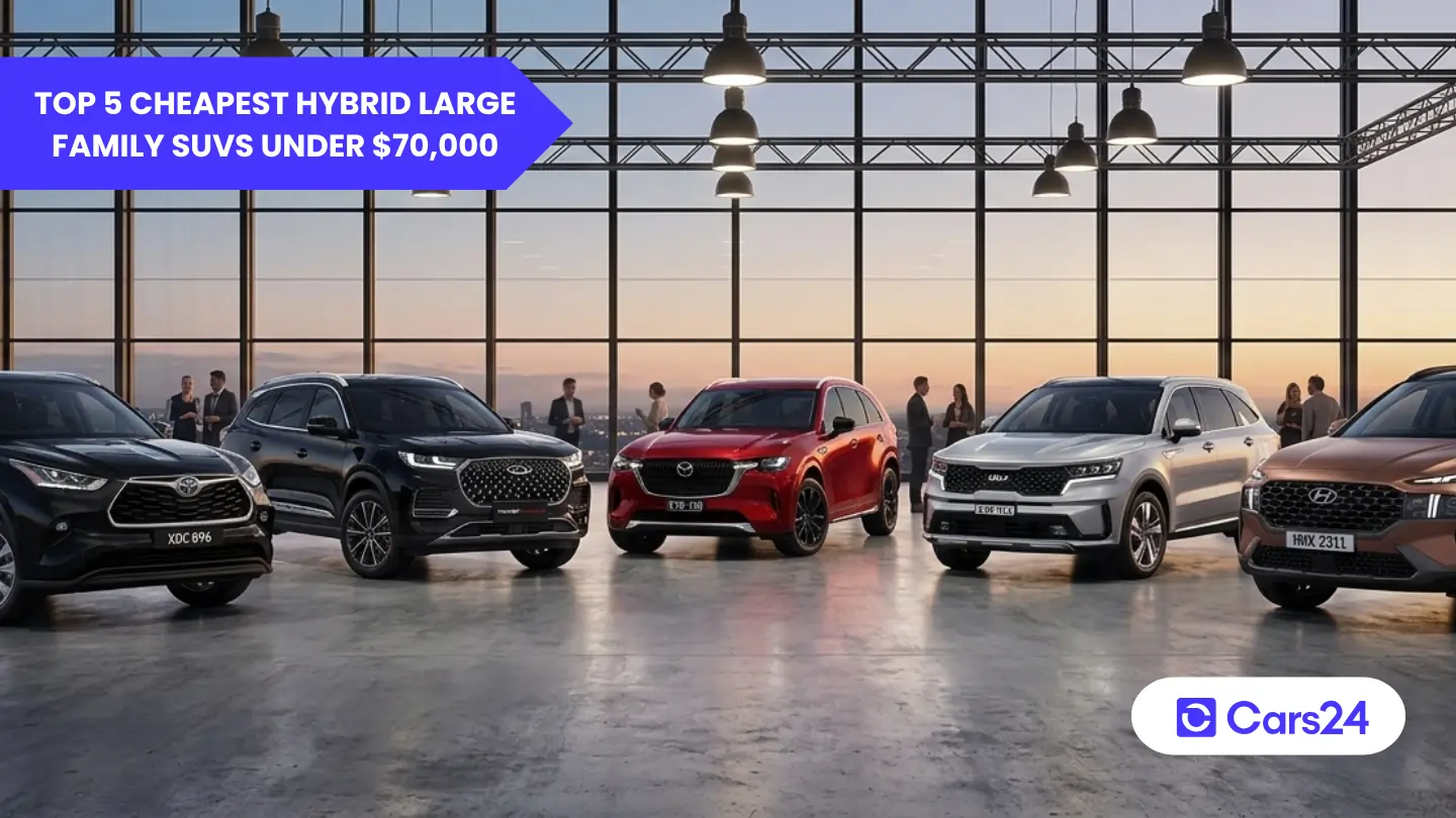 Top 5 cheapest hybrid large family SUVs under $70,000 in Australia (2026)