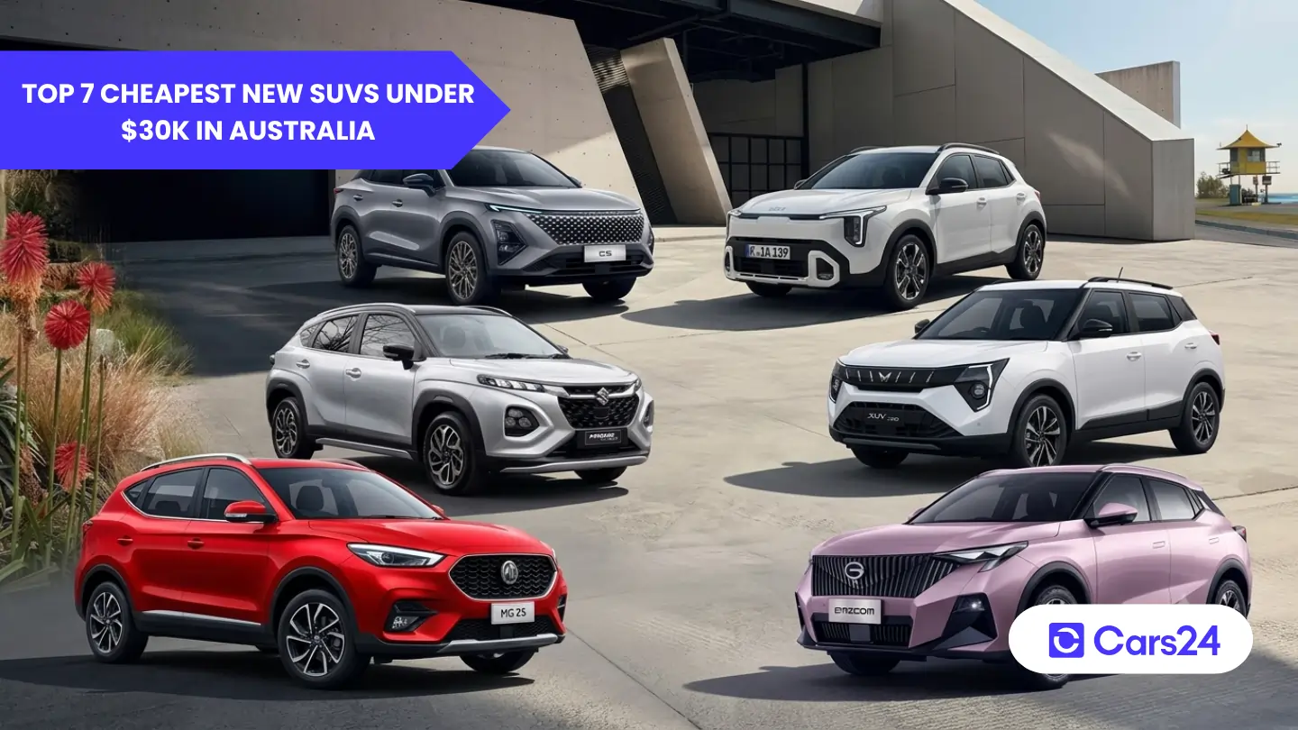 Top 7 cheapest new SUVs under $30K in Australia (2026)