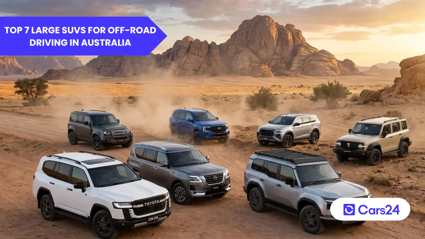 Top 7 large SUVs for off-road driving in Australia