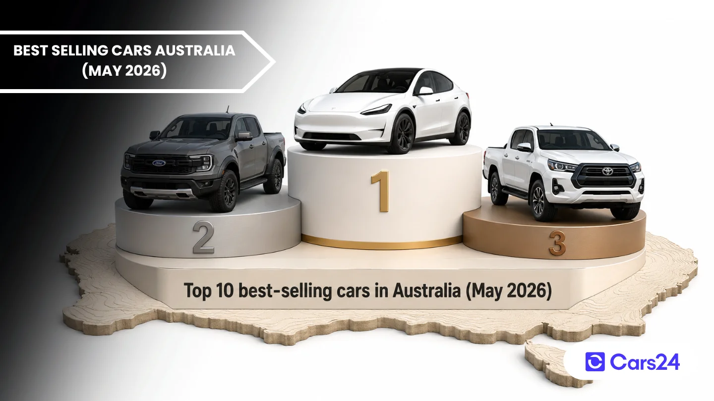 Top selling cars vfacts Australia May 2026 banner photo