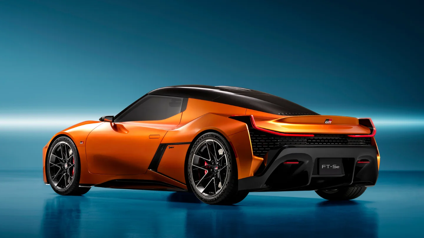 Toyota FT-Se Concept rear view