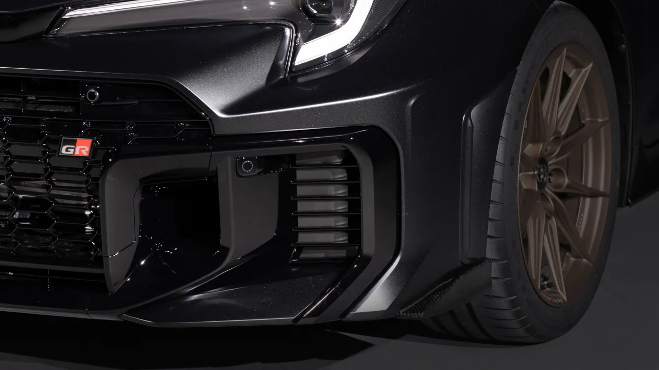 Toyota GRMN Corolla Carbon-fiber front side spoilers