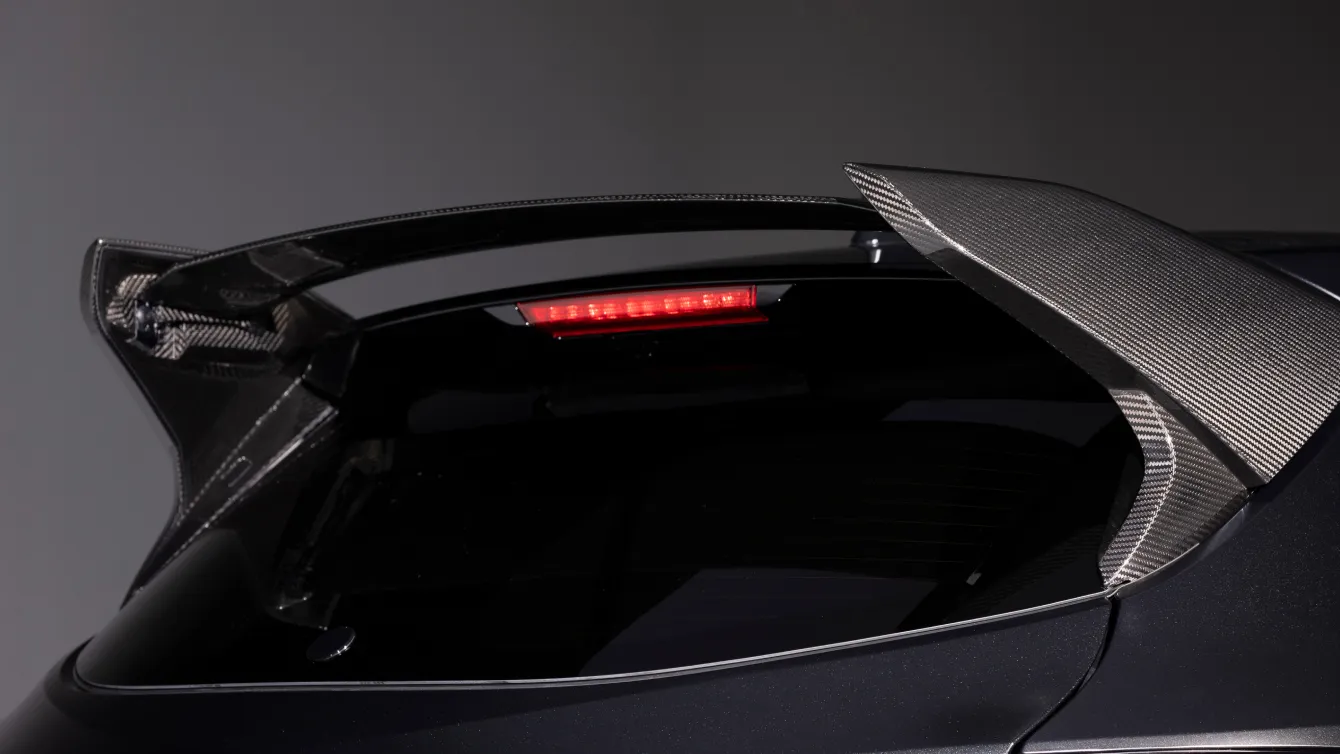 Toyota GRMN Corolla rear wing