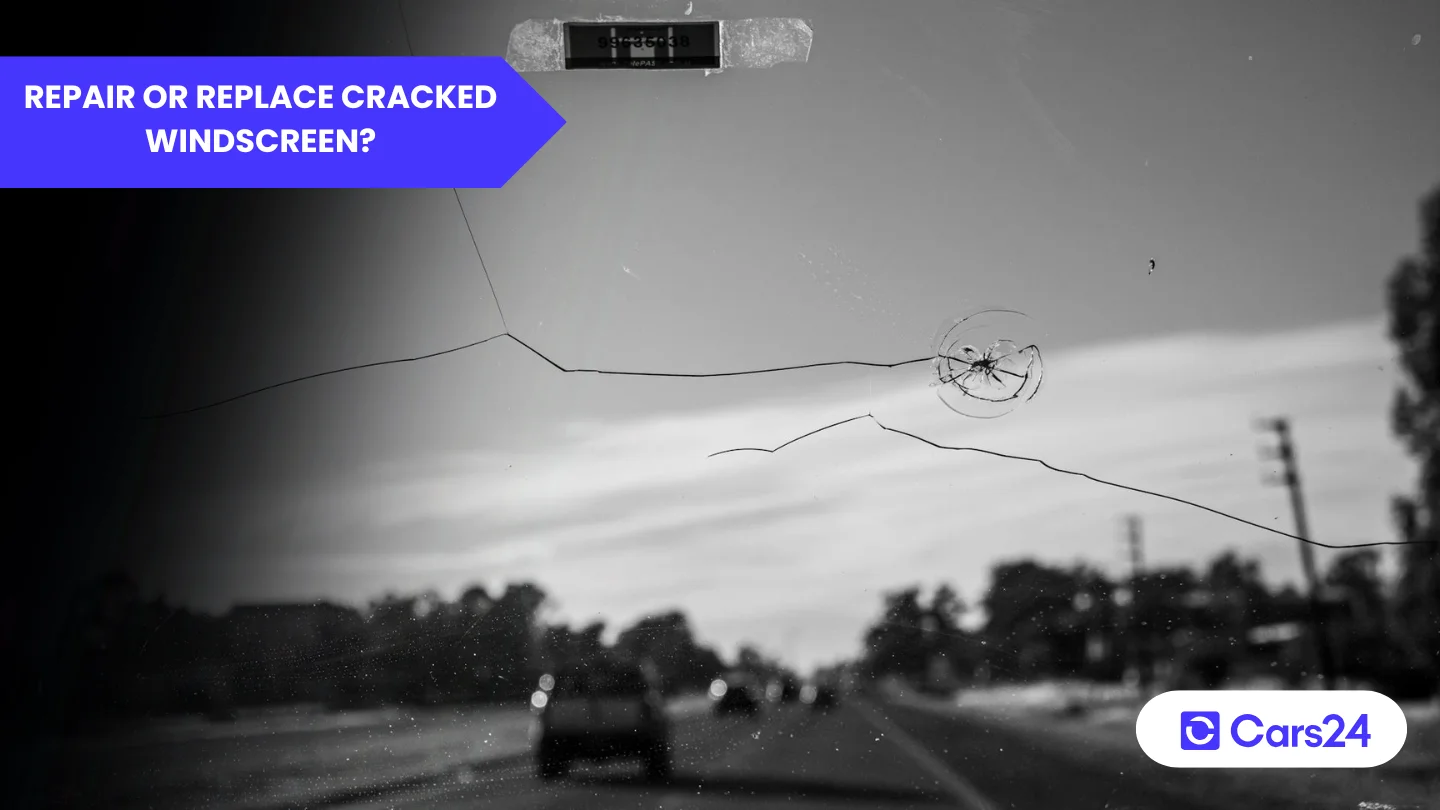 When to repair vs replace your cracked windscreen banner photo