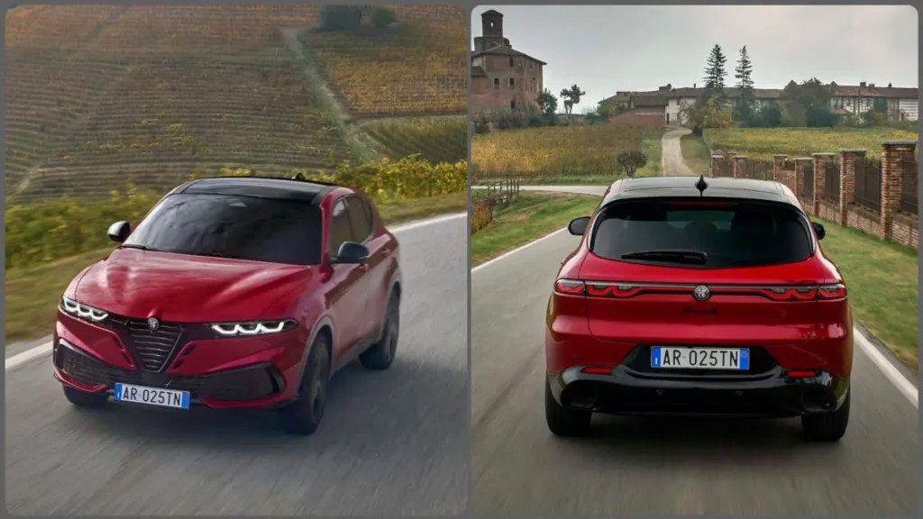 2026 Alfa Romeo Tonale front and back photo