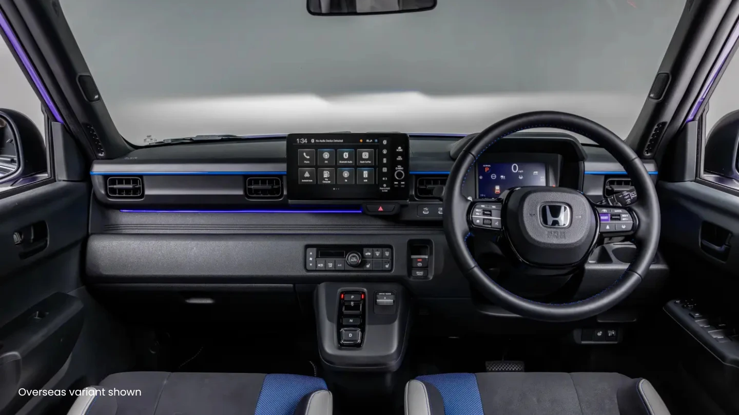 2026 Honda Super one EV interior