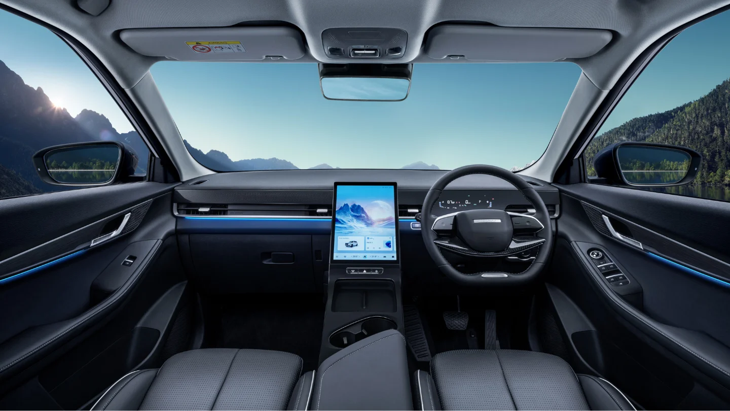 2026 Jaecoo J5 Hybrid interior cockpit 2