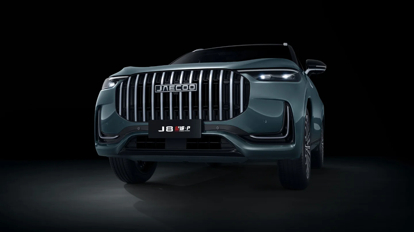 2026 Jaecoo J8 SHS exterior grilles