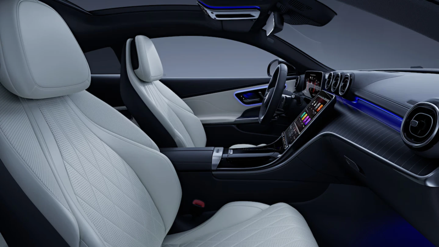 2026 Mercedes AMG CLE 53 Coupe Edition R interior ambient lighting