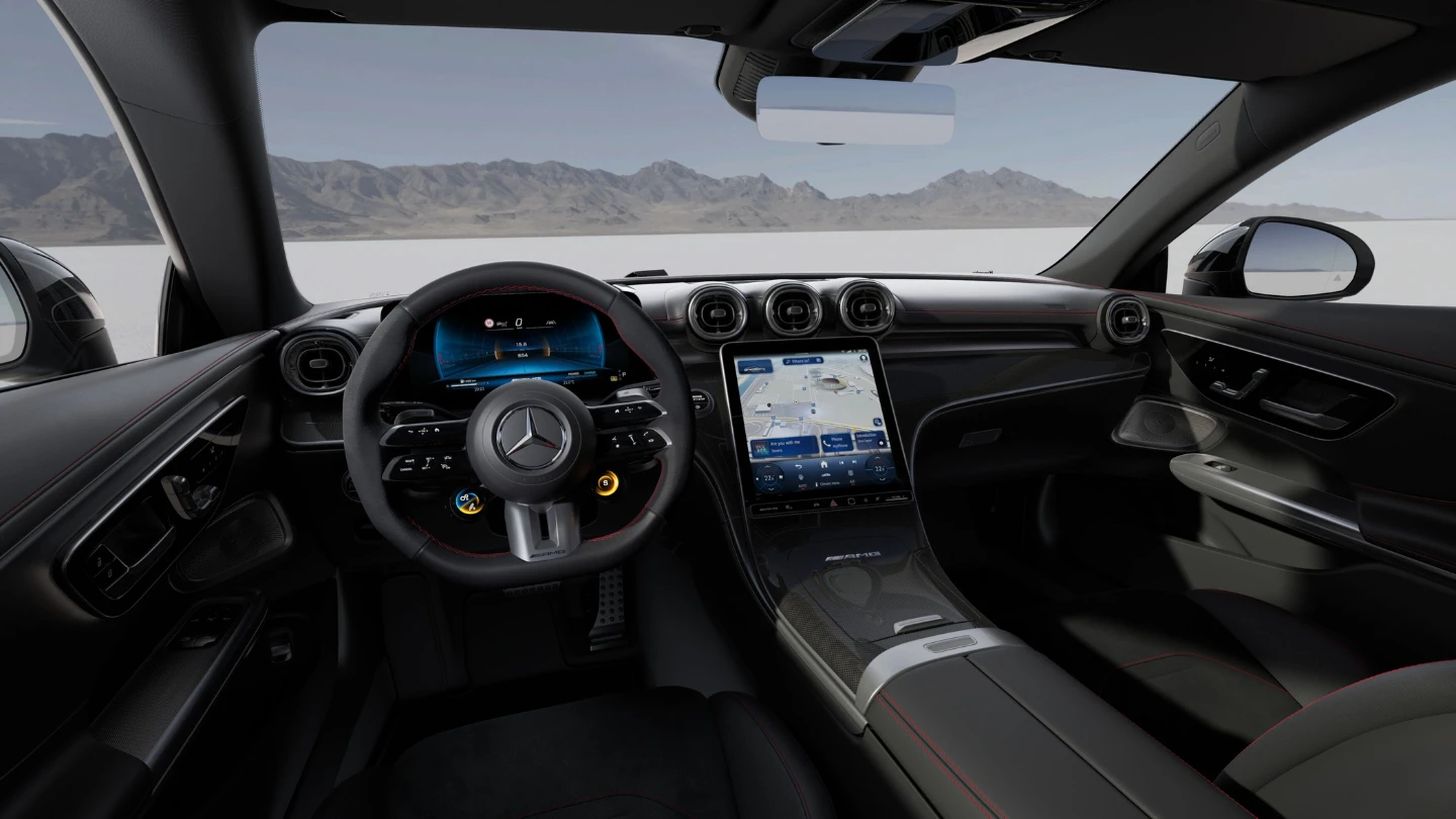 2026 Mercedes AMG CLE 53 Coupe Edition R interior cockpit