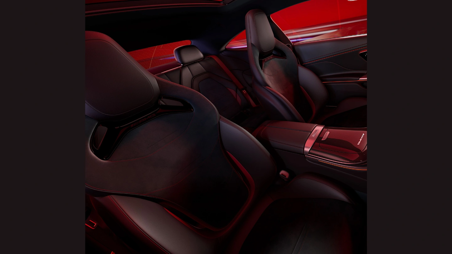 2026 Mercedes AMG CLE 53 Coupe Edition R interior front seats