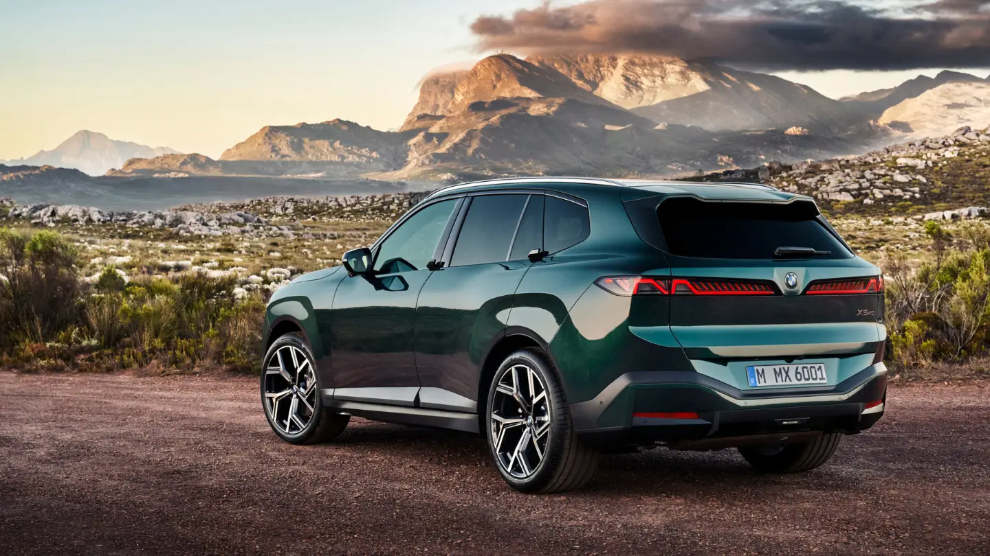 2027 BMW X5 exterior in the wild rear