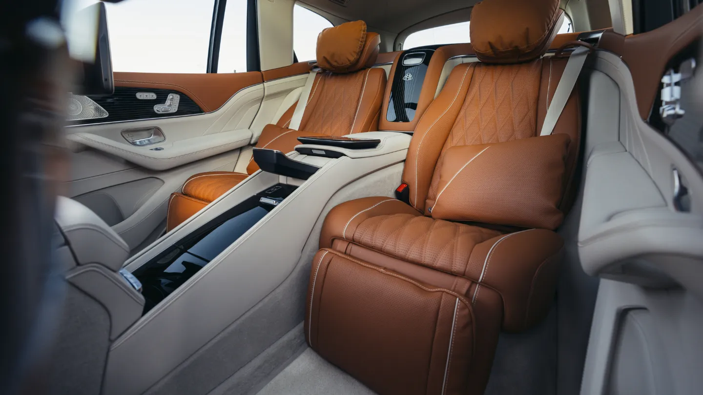 2027 Mercedes Maybach GLS interior rear seats comfort