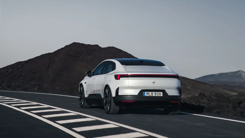 2027 Polestar 4 rear view