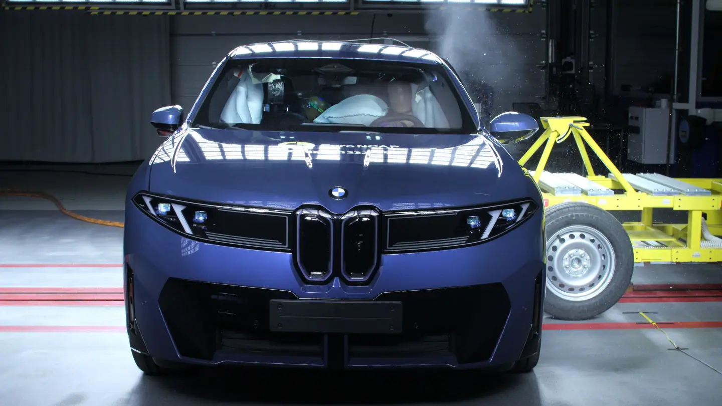 BMW iX3 ANCAP testing new 2026 criteria photo side crash
