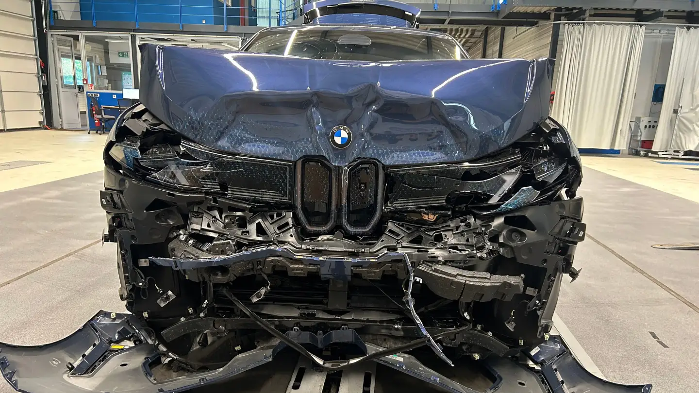 BMW iX3 ANCAP testing new 2026 criteria post crash